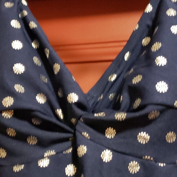 ROXANNE Tankini W/Skirt BTM Navy SZ 10 - Picture 3 of 8